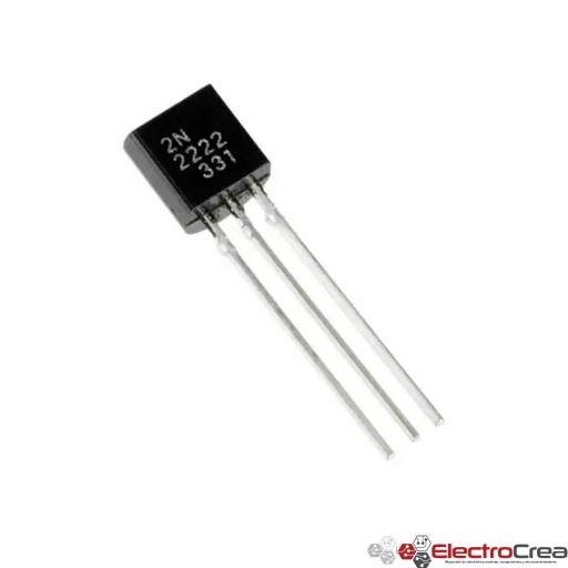 Transistor 2N2222 - ElectroCrea