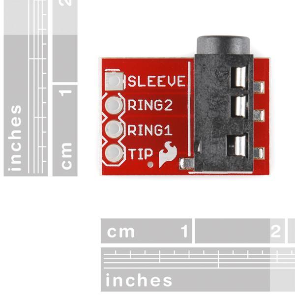 Conector de audio 3.5mm CJMCU-TRRS - ElectroCrea