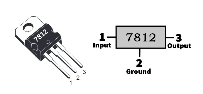 LM7812 Regulador de voltaje