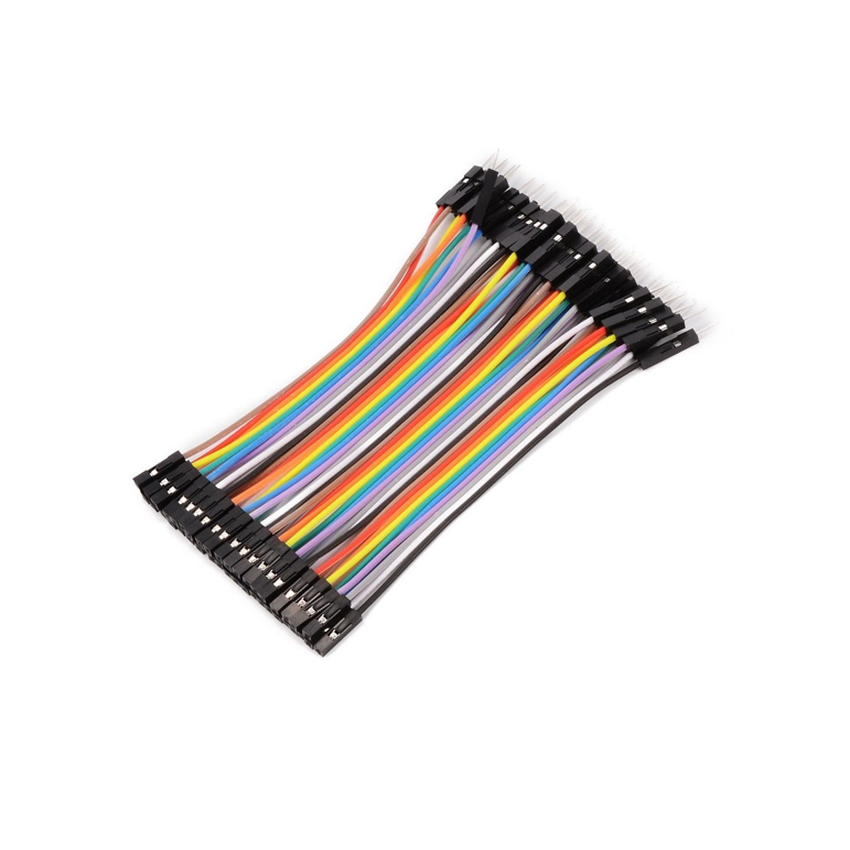 Cable jumper dupont 40pzas - 10cm - Varios tipos