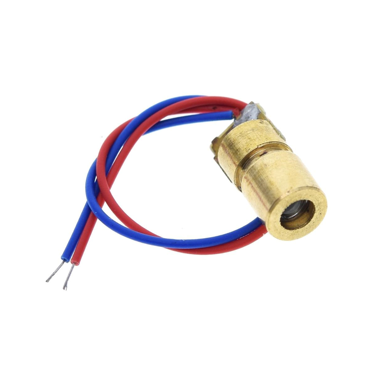 Laser punto rojo 5V 6mm