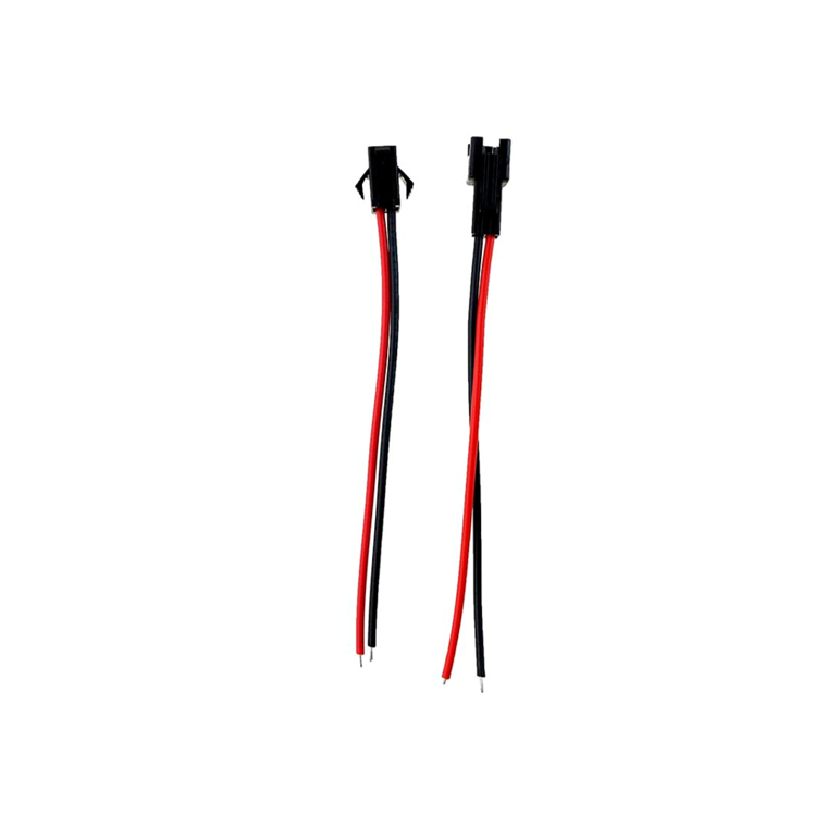 JST-SMP 22AWG 2p Conector macho hembra de 2 pines