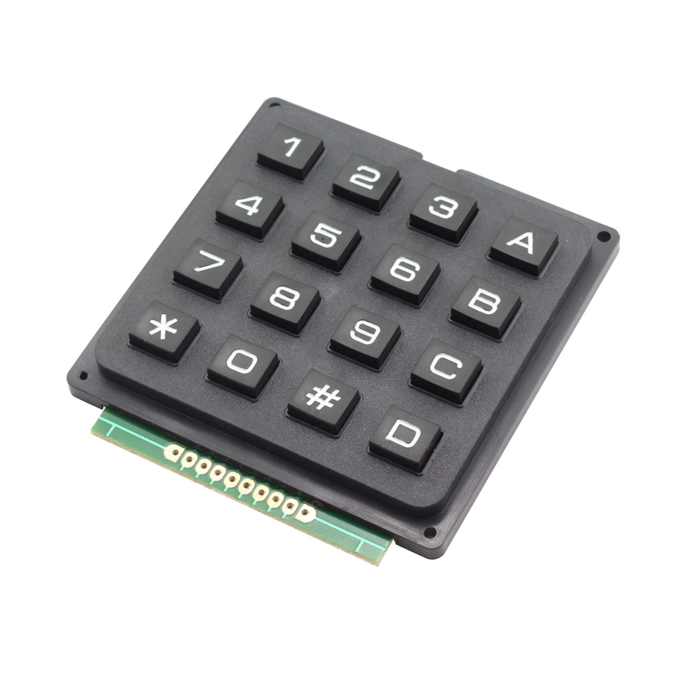 4x4 Teclado rígido matricial