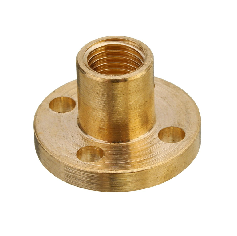 8mm 4 hilos Tuerca husillo ACME trapezoidal T8