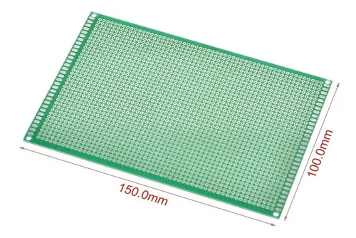 10x15cm Perforada tablilla fenólica