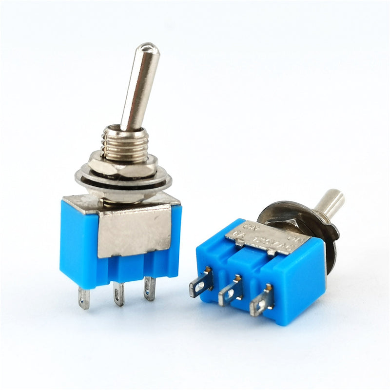 MTS-102 SPDT 125v 6A Interruptor palanca cola de rata