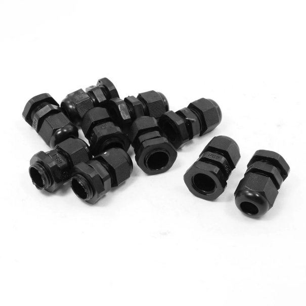 PG9 Conector plástico tipo glándula