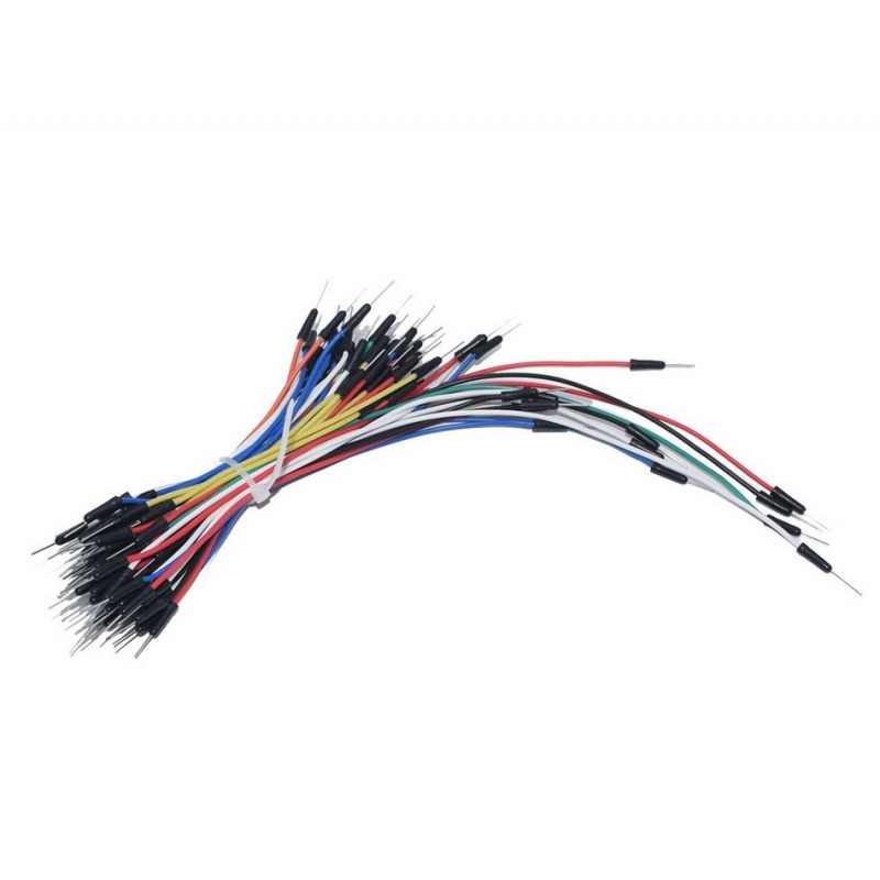 65pzas Cable jumper macho-macho