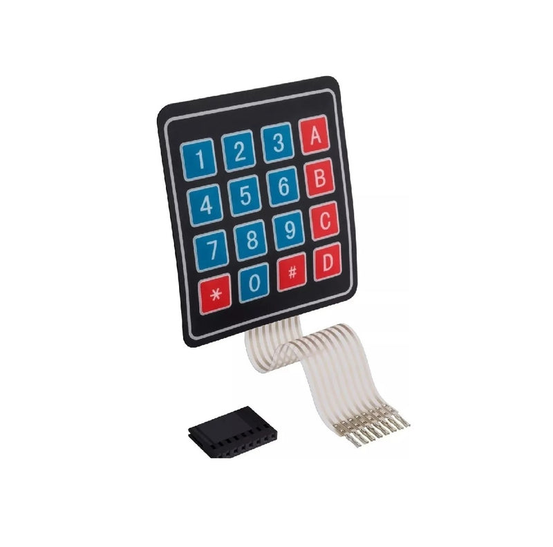 4x4 Teclado membrana matricial