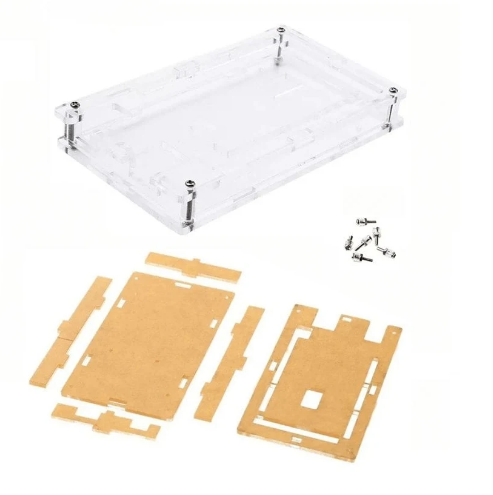 Acrílico Arduino Mega protector