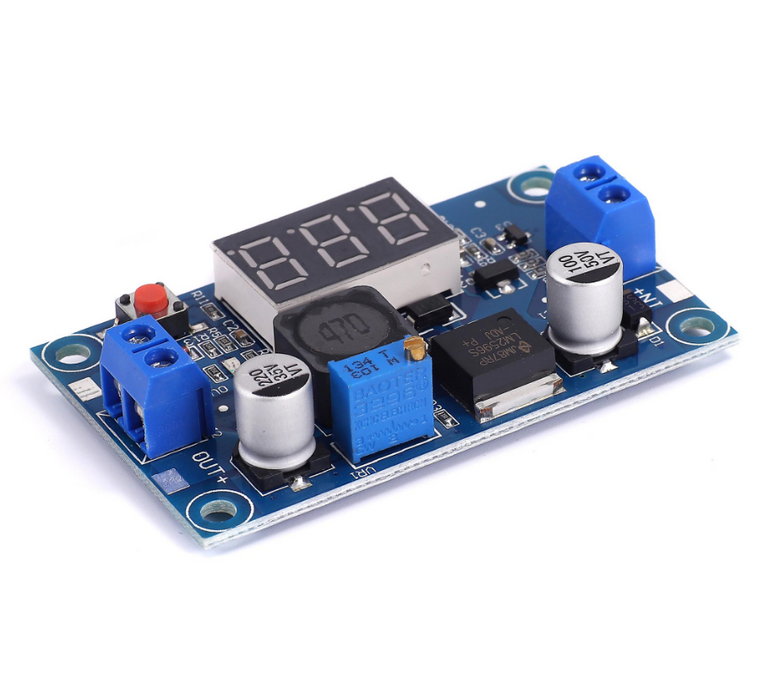 LM2596 Display Modulo Regulador De Voltaje Step Down 4 35V lm2596-display-modulo-regulador-de-voltaje-step-down-4-35v