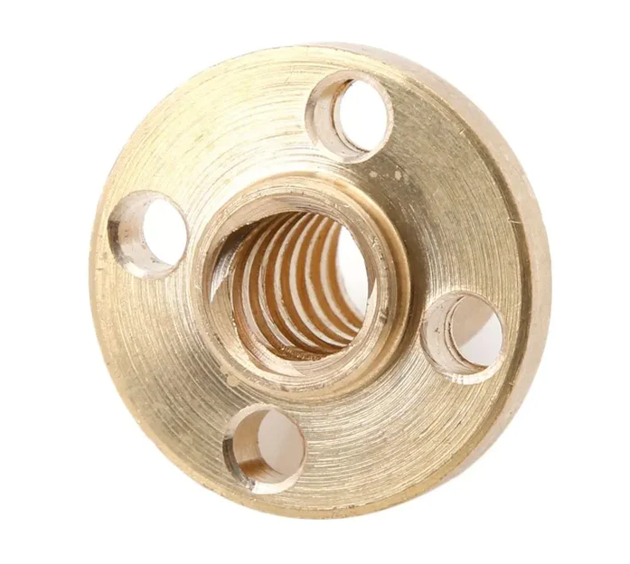 8mm 4 hilos Tuerca husillo ACME trapezoidal T8