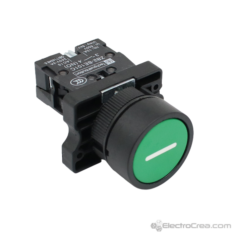 Verde NA Interruptor Industrial BE102C