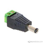 Adaptador Terminales a DC Macho - ElectroCrea