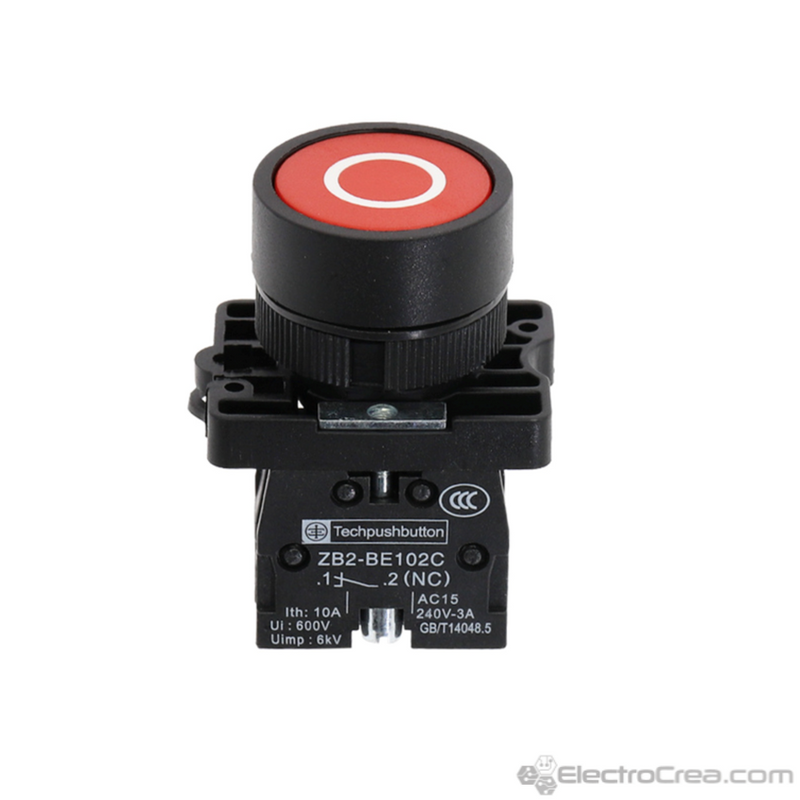 Rojo NC Interruptor Industrial BE102C