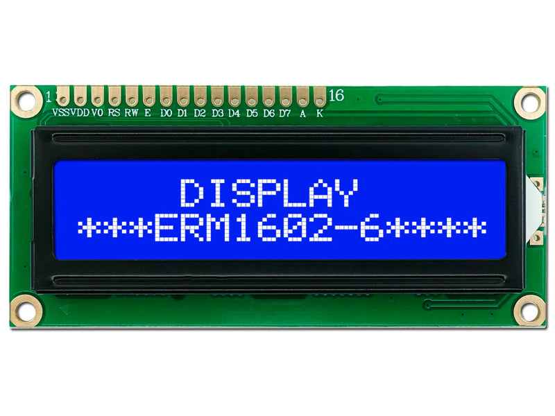 1602A Azul Display LCD 16x2
