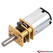 Motor DC con reductor 100 RPM - ElectroCrea