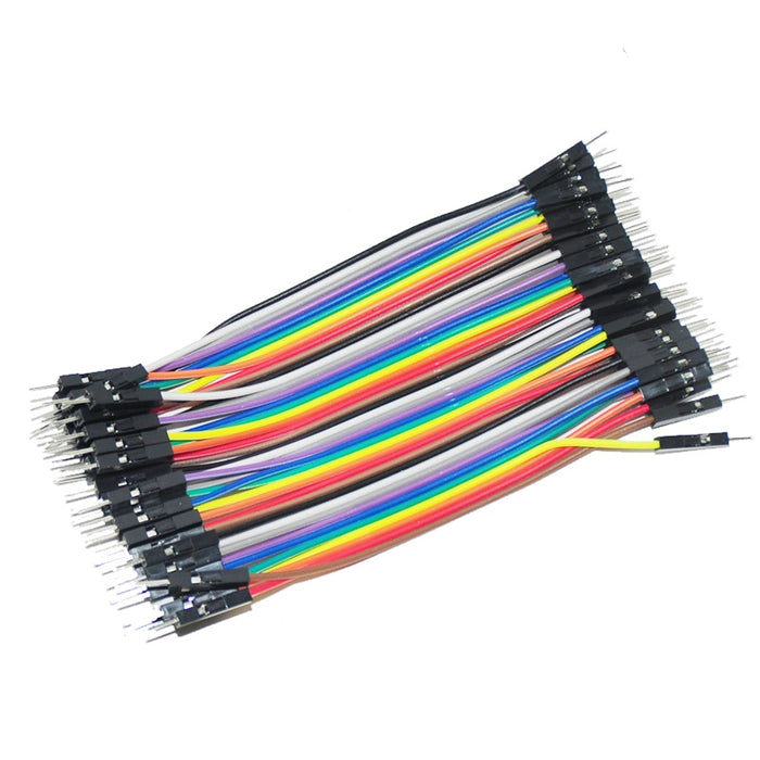 Cable jumper dupont 40pzas - 10cm - Varios tipos