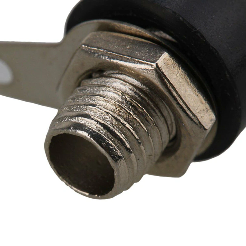 4mm Jack negro hembra banana phillips