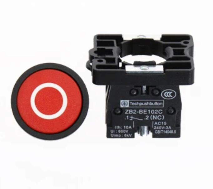 Rojo NC Interruptor Industrial BE102C