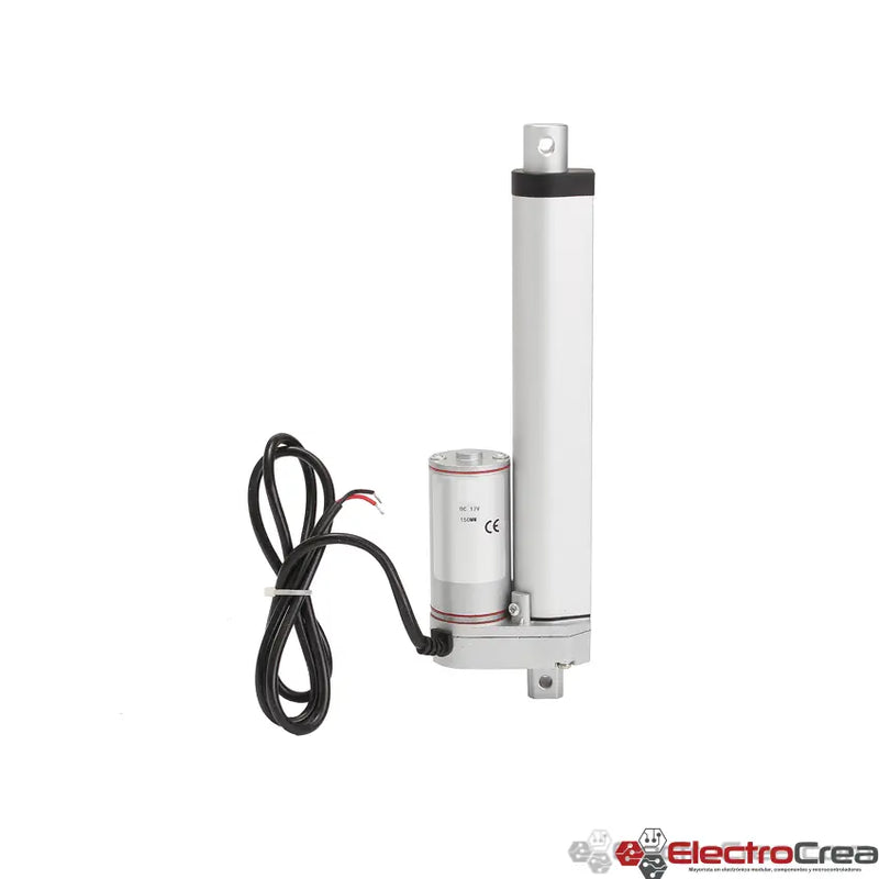 150MM 90KG Actuador lineal eléctrico 12V - ElectroCrea