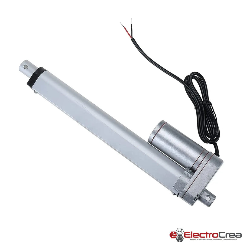 150MM 90KG Actuador lineal eléctrico 12V - ElectroCrea