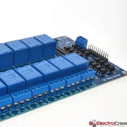 16CH Módulo de relevadores 16 canales - ElectroCrea
