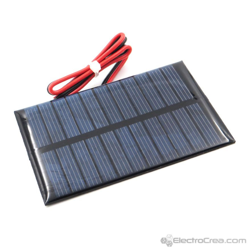 5.5v .55W Panel solar 80x55mm