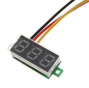 Voltímetro digital chico 0-30v - ElectroCrea