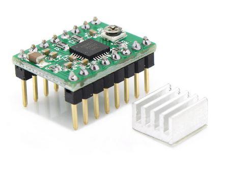 Driver A4988 para motor de pasos - ElectroCrea