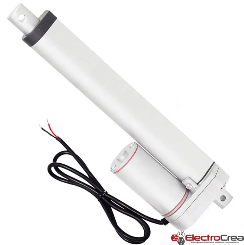 250MM 90KG Actuador lineal eléctrico 12V - ElectroCrea