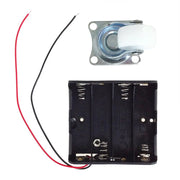 Chasis robot 2 motores rectangular - ElectroCrea