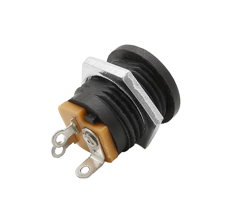 5.5x2.1mm Rosca jack DC hembra conector