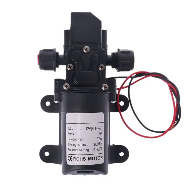 R0157 130PSI 70W Bomba de agua de diafragma