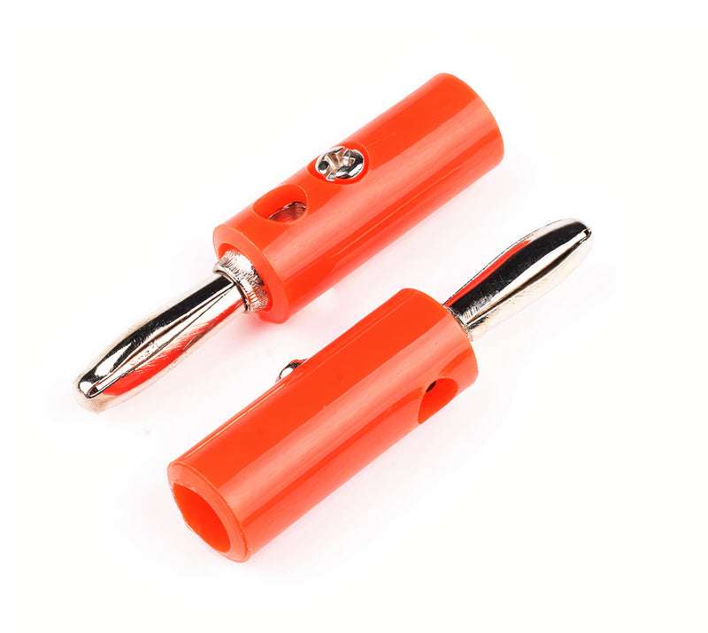 4mm Plug rojo macho banana phillips