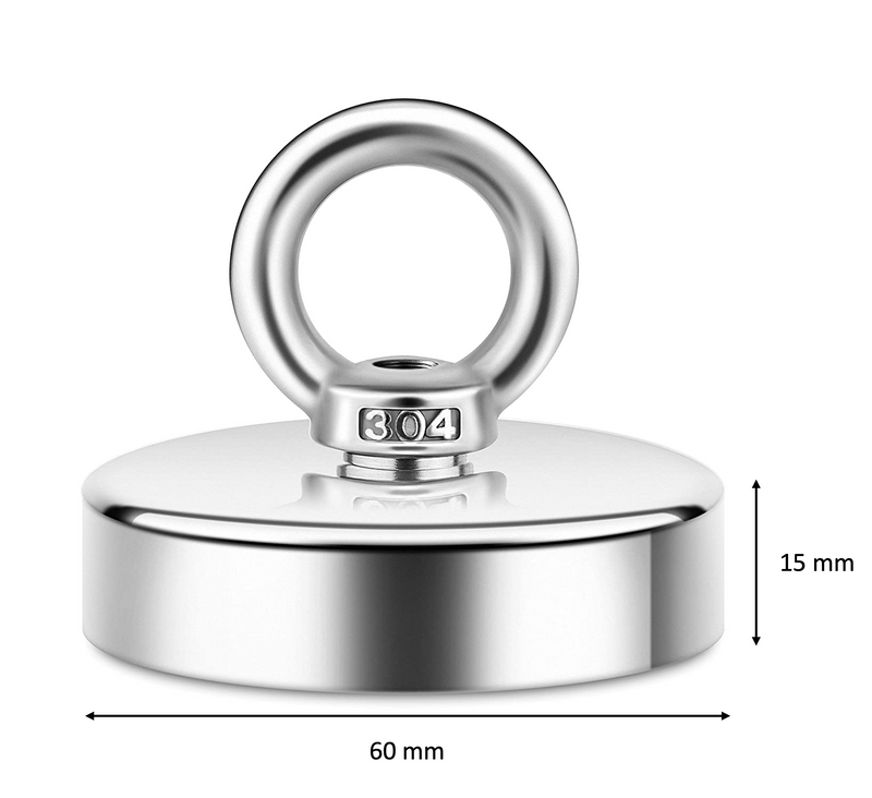 Iman De Neodimio 115kg 60mm Ronix RXI0115