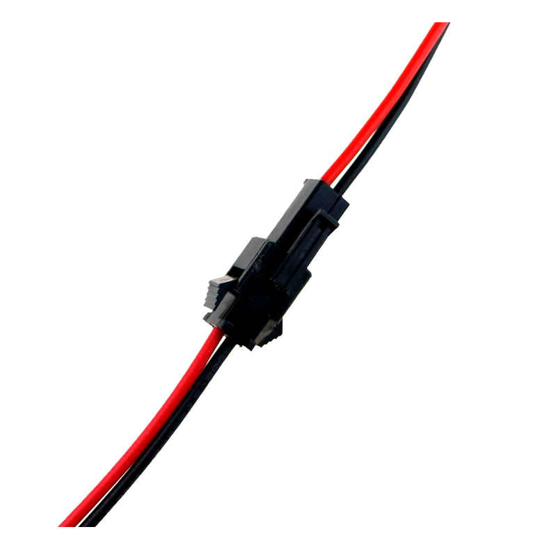JST-SMP 22AWG 2p Conector macho hembra de 2 pines