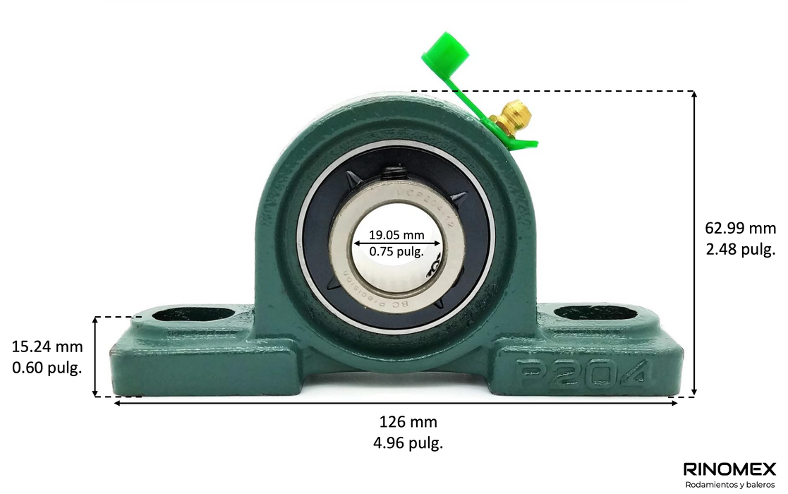 Parts And Parts Cuscinetto/cuscinetto UCPA204-12 19,05 X 78 - Foto 9