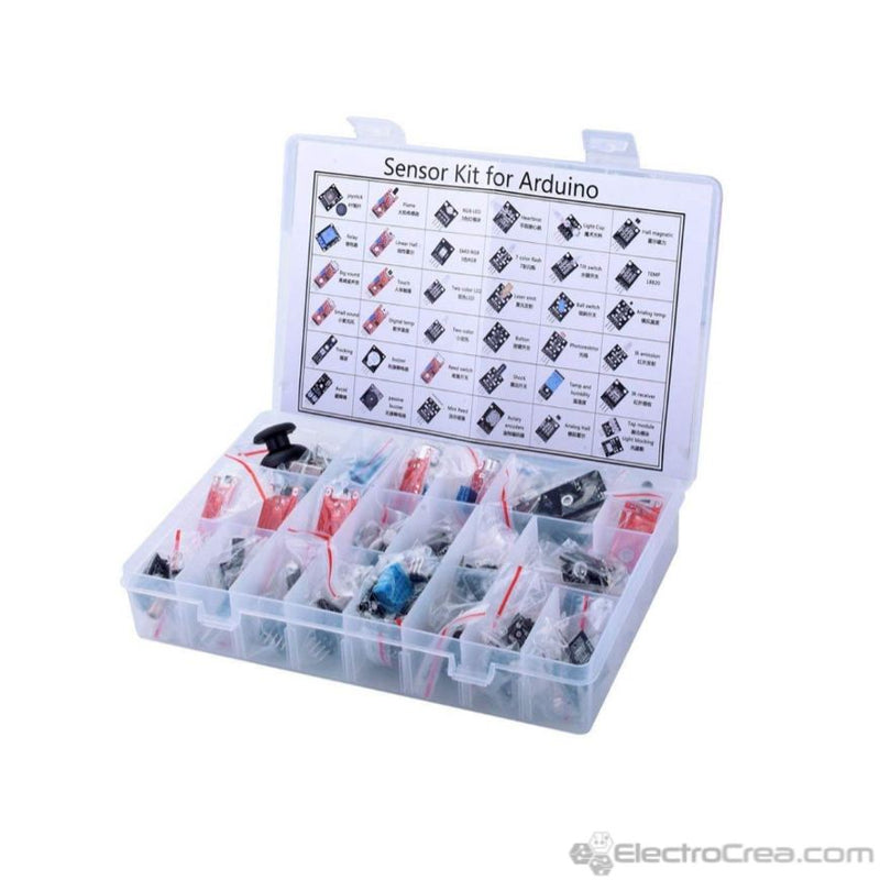 37pzas Kit de Sensores para Arduino