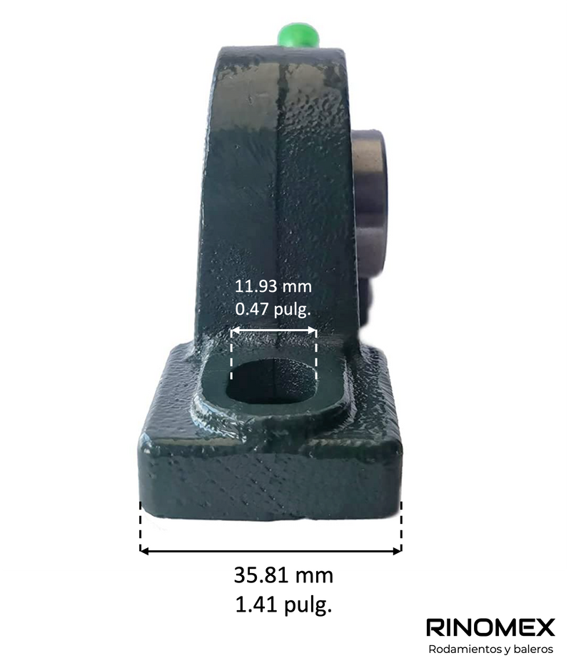 Chumacera de piso 3/4 pulgada UCP204-12