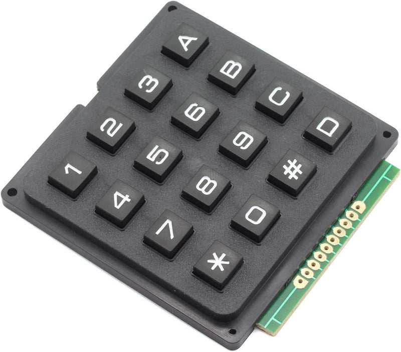 4x4 Teclado rígido matricial