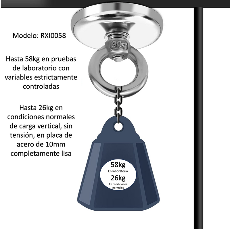 Iman De Neodimio 58kg 42mm Ronix RXI0058