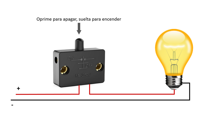 Interruptor para gabinete - Escoger color