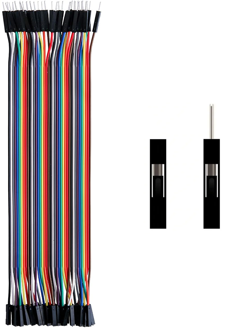 Cable jumper dupont 40pzas - 20cm - Varios tipos