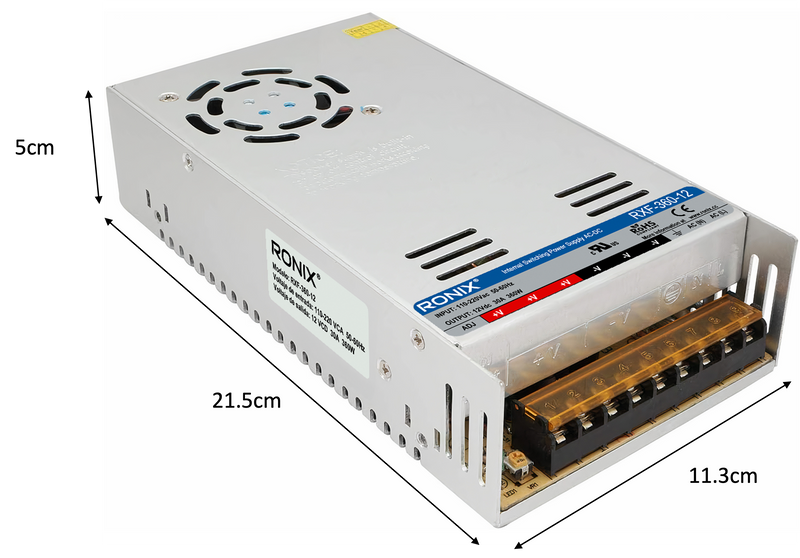 12v 30A Fuente de voltaje conmutada RXF-360-12