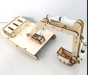 Kit Brazo Hidraulico Excavador con Jeringas - ElectroCrea