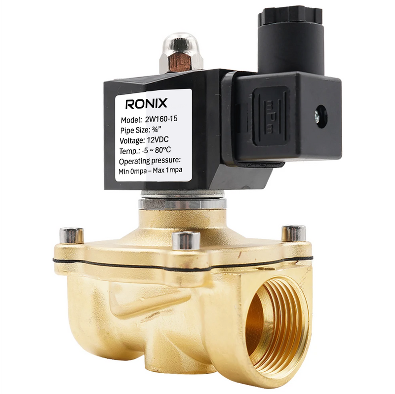 Electro Valvula Solenoide 1/2 RONIX RXV3412