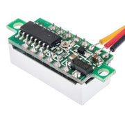 Voltímetro digital chico 0-30v - ElectroCrea