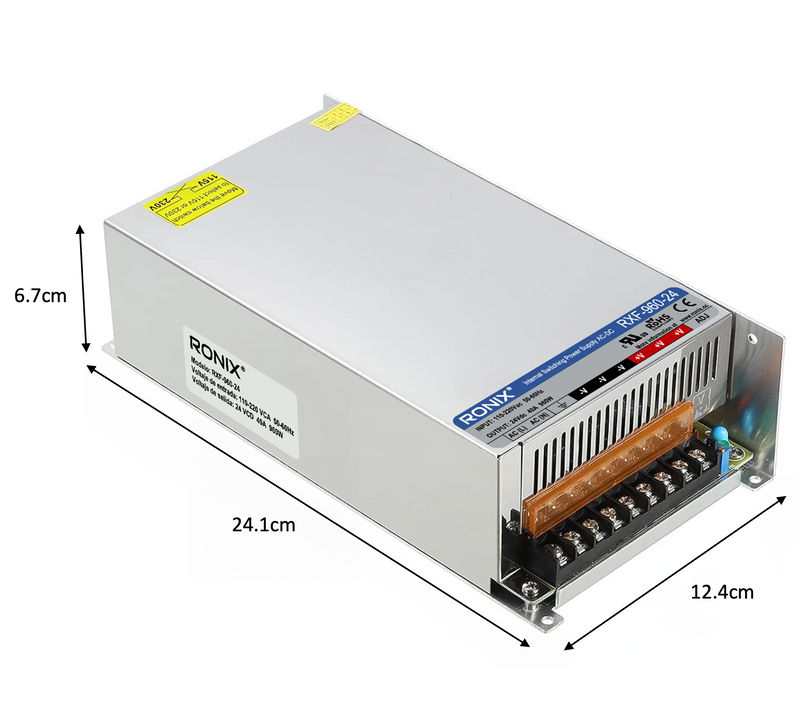 24v 40A Fuente de voltaje conmutada RXF-960-24