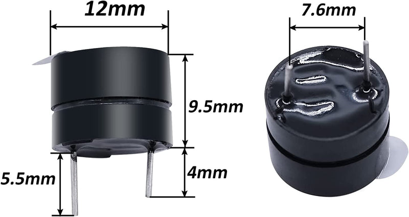 TMB12A05 Buzzer activo 5v 12x9.5mm
